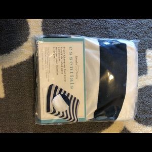 Koala Changing Pad Cover Navy Stripe